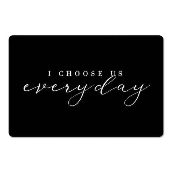 I Choose Us 18" x 27" Floor Mat {1}