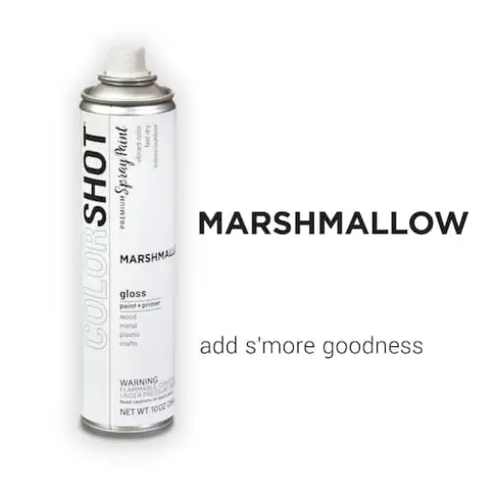 COLORSHOT&reg; Premium Gloss Spray Paint Marshmellow {3}