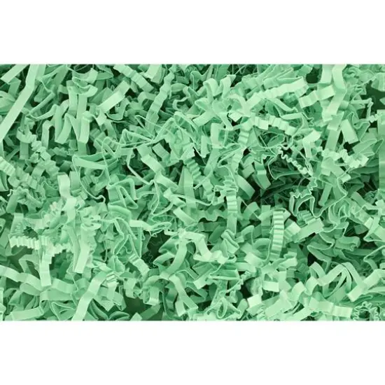 Essentials by Leisure Arts Crinkle Shred Box, 10lb. Light Green {1}