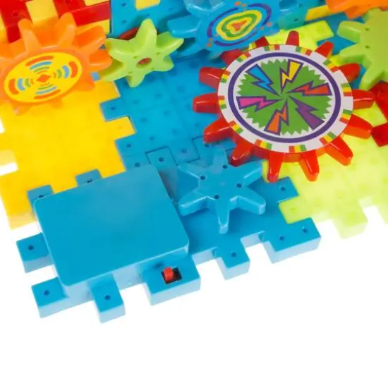 Toy Time Interlocking Gear Building Set {5}