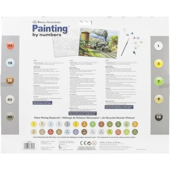 Royal & Langnickel&reg; No. 90's Daily Run Paint By Number Kit {3}
