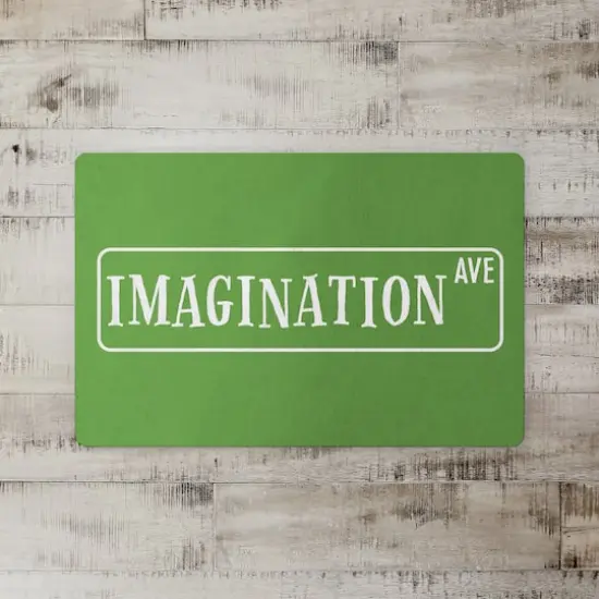 Imagination Avenue 18" x 27" Floor Mat {3}