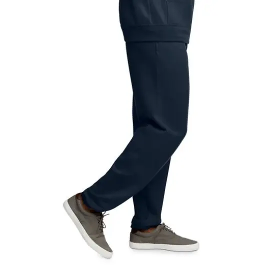 Fruit of the Loom Eversoft Fleece Elastic Bottom Sweatpant Navy {5}
