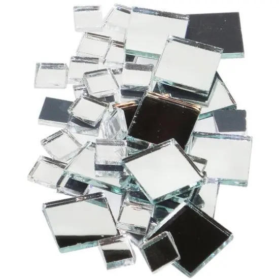 Mosaic Mercantile Square Mirrored Glass Tiles, 100ct. {3}