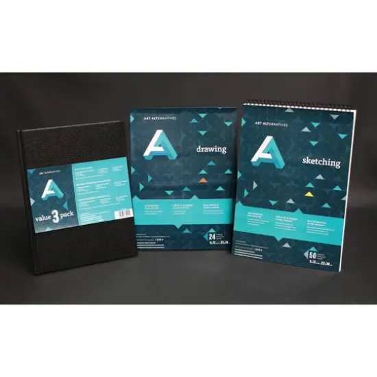 Art Alternatives Artist's Drawing Pad Value Pack {4}