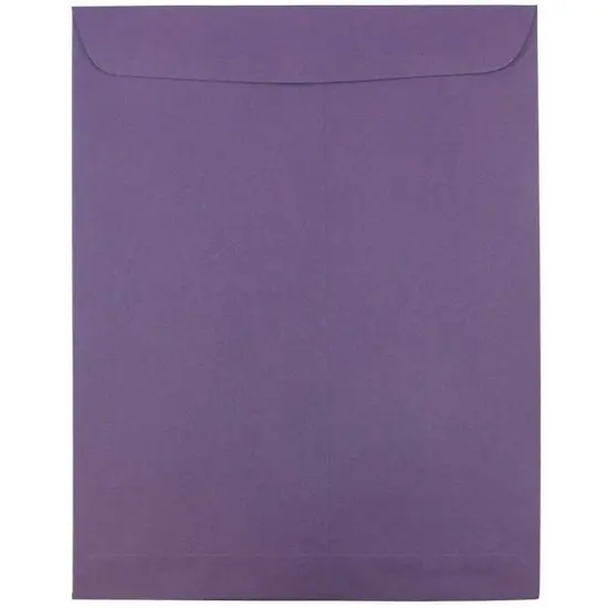 JAM Paper 10" x 13" Open End Envelopes, 25ct. Dark Purple {1}
