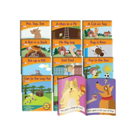 Junior Learning&reg; Letter Sound Readers Fiction Learning Set {1}