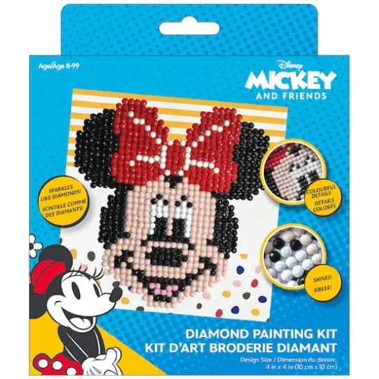 Camelot&reg; Dots Minnie Mouse Fun Diamond Painting Kit {4}