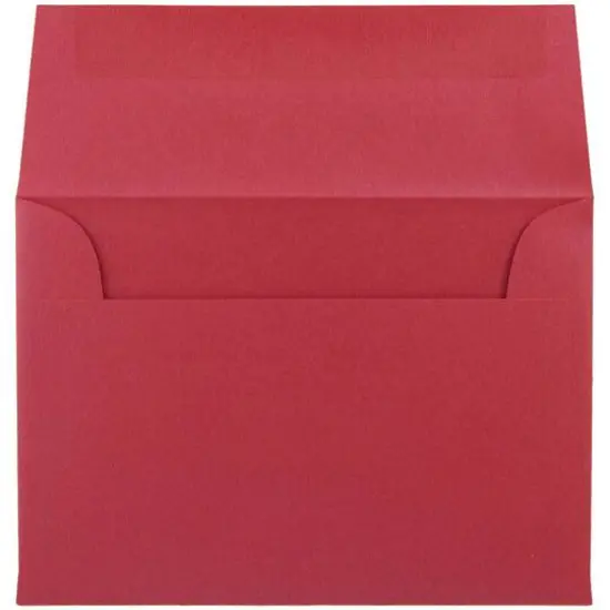 JAM Paper A1 Metallic Invitation Envelopes, 50ct. Jupiter Red {4}