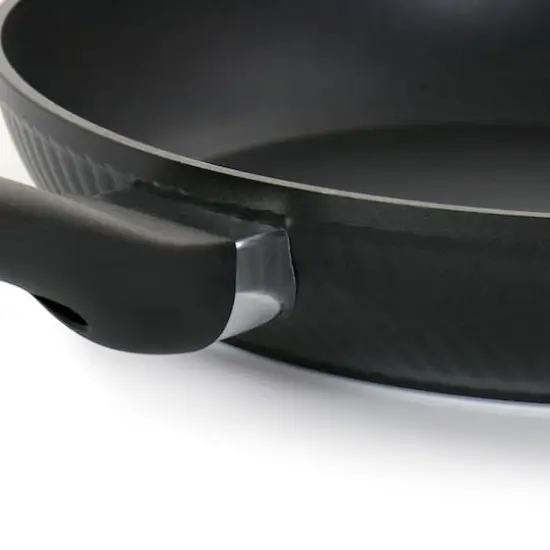 Oster Kono 11'' Black Aluminum Nonstick Frying Pan {3}