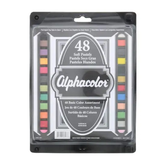 Quartet&reg; Alphacolor&trade; 48 Color Square Pastel Set {1}