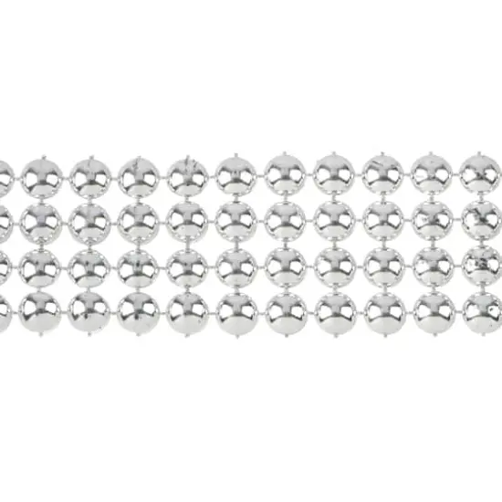 1.45" Silver Circle Mesh Trim by Celebrate It&reg; Fashion Mode {1}