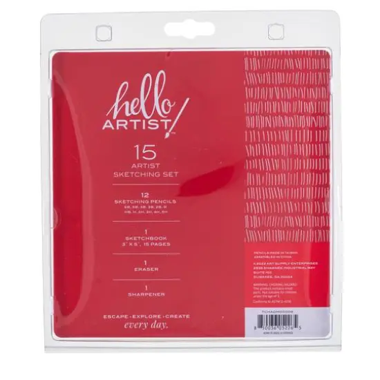 Hello, Artist!&trade; 15-Piece Sketching Set {3}