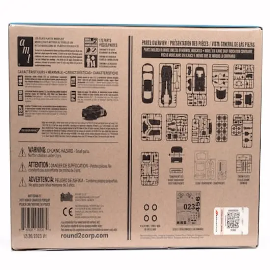 AMT&reg; 2021 Dodge Charger Police Pursuit 1:25 Scale Model Kit {3}