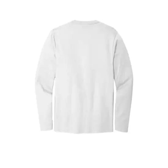 Port & Company&reg; Long Sleeve Bouncer T-Shirt White {4}