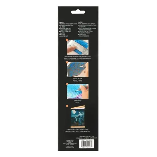 8" x 10" Mummy Diamond Art Kit with Magnetic Frame by Make Market&reg; {5}