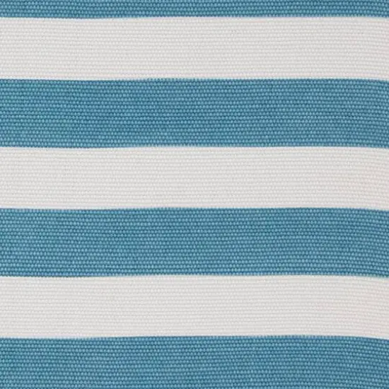 DII&reg; 11" Polyester Stripes Storage Cube Storm Blue {7}