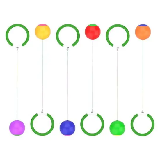 Toy Time 6 Piece Skip Ball Set {5}