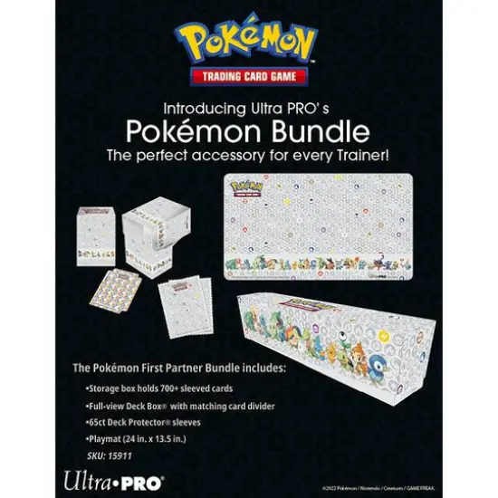 Ultra Pro&reg; Pok&eacute;mon&trade; First Partner Accessory Bundle {3}