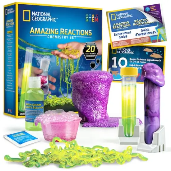 National Geographic&trade; Amazing Reactions Chemistry Set {3}