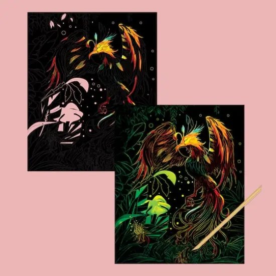 Hinkler Mythical Creatures Kaleidoscope Ultimate Etch Art Kit {6}