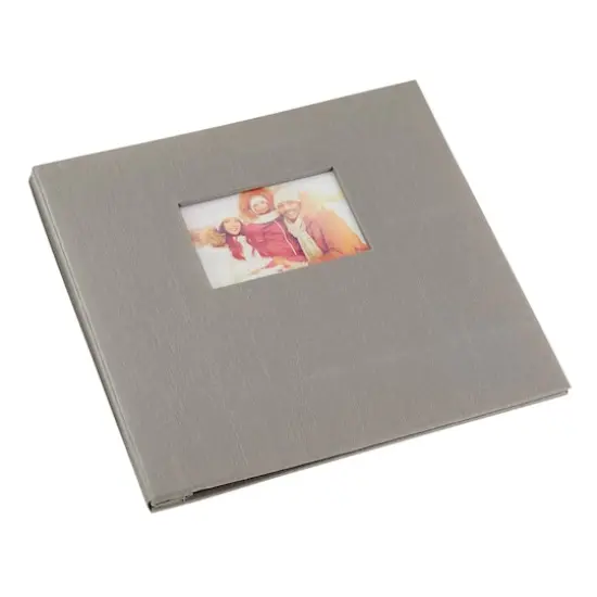12" x 12" Silver Shimmer Scrapbook Album by Recollections&reg; {1}