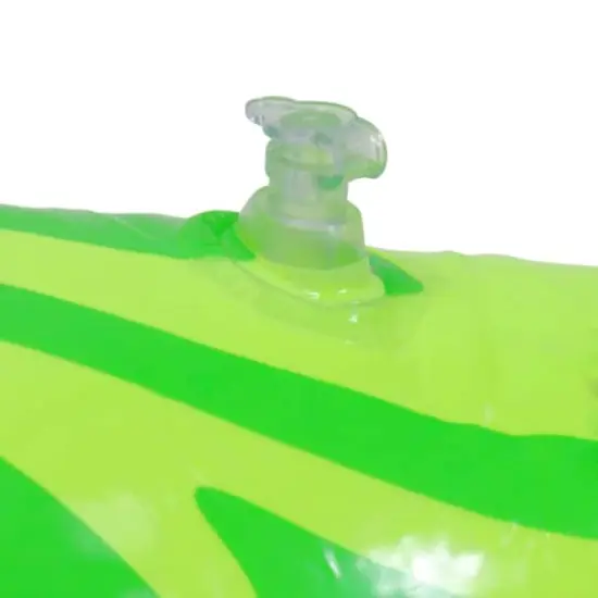 Swim Central 24" Inflatable Green Dinosaur Swim Ring Tube Pool Float {4}