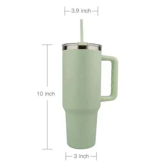 40oz. Stainless Steel Insulated Tumbler by Ashland&reg; Sage {5}