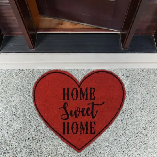 DII&reg; Home Sweet Home Heart Doormat {1}