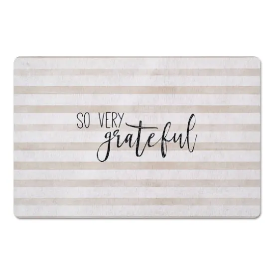 So Grateful Floor Mat {1}