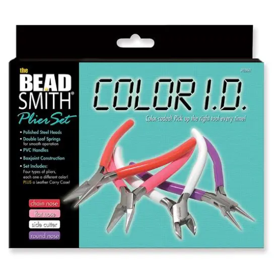 The Beadsmith&reg; Color I.D. Pliers Set {6}