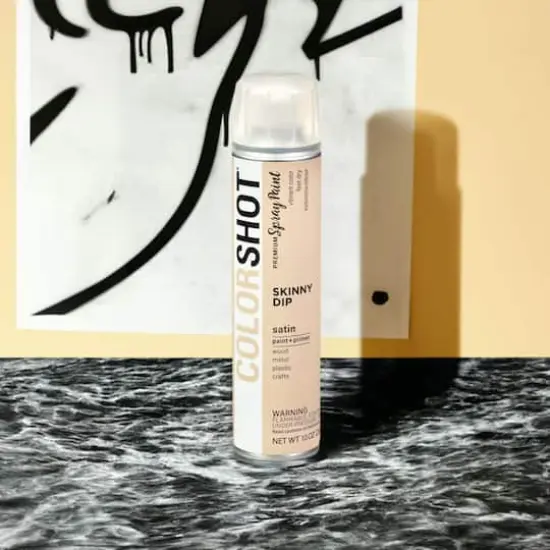 COLORSHOT&reg; Premium Satin Spray Paint Skinny Dip {1}