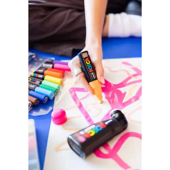 POSCA MOP'R PCM-22 Acrylic Paint Marker Light Blue {9}