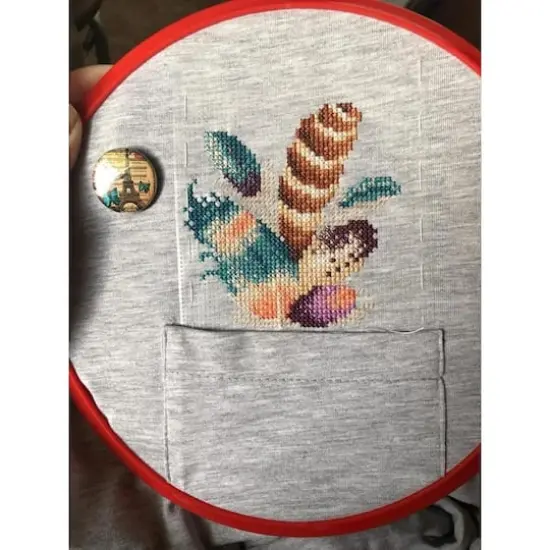 MP Studia Feathers Cross Stitch Kit {9}