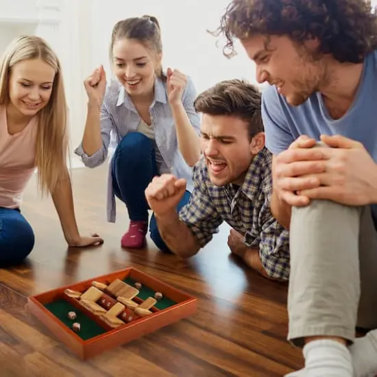 Toy Time Shut The Box Classic 9 Number Wooden Game Set {5}