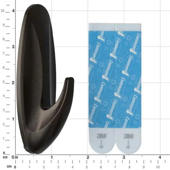 3M Command&trade; Outdoor Designer Hook with Foam Strips {5}