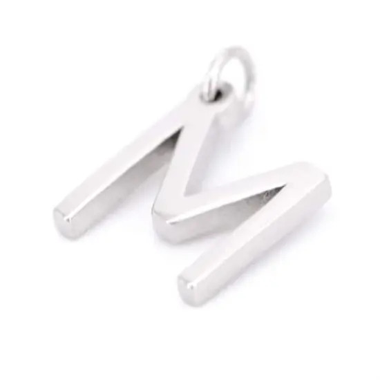 Sterling Silver Alphabet Charm by Bead Landing&trade; M {6}