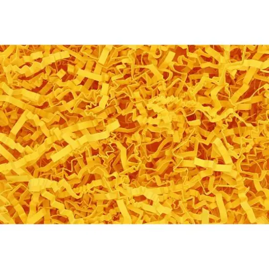 Essentials by Leisure Arts Crinkle Shred Box, 10lb. Yellow {1}