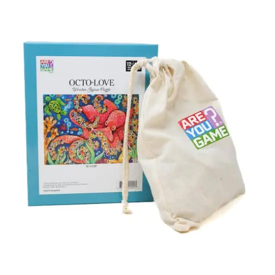 Wooden Jigsaw Puzzle - Octo-Love: 331 Pcs {4}