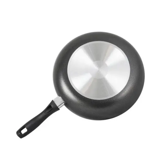 Oster Clairborne 12" Charcoal Gray Aluminum Frying Pan {4}