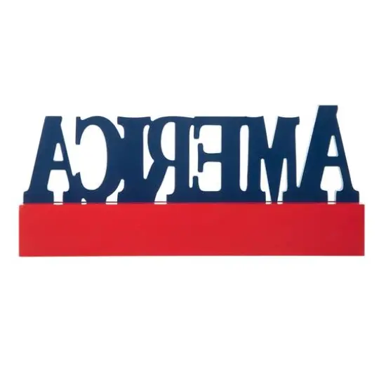 Glitzhome&reg; 14" Wide America the Beautiful Tabletop D&eacute;cor {8}