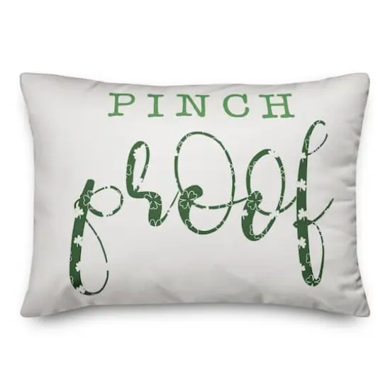 Pinch Proof 20" x 14" Throw Pillow {1}