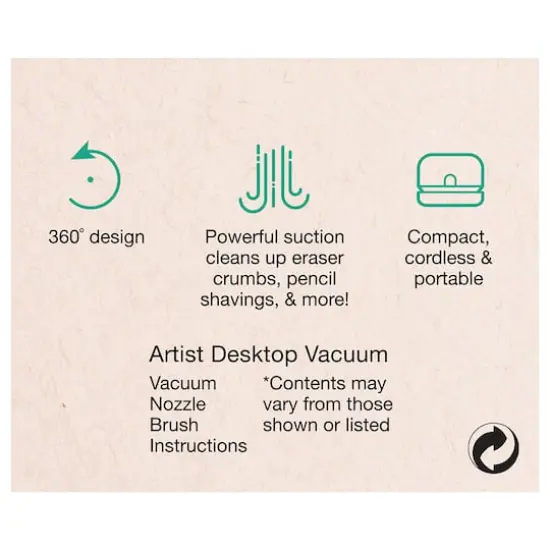Faber-Castell&reg; Artist Desktop Vacuum {11}
