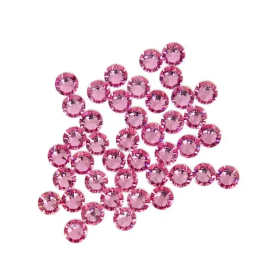 SS20 Round Flatback Austrian Crystals by Bead Landing™, 45ct. Rose {1}