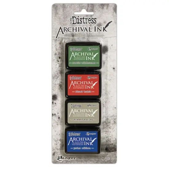 Tim Holtz&reg; Distress&reg; No.6 Mini Archival Ink&trade; Kit {1}
