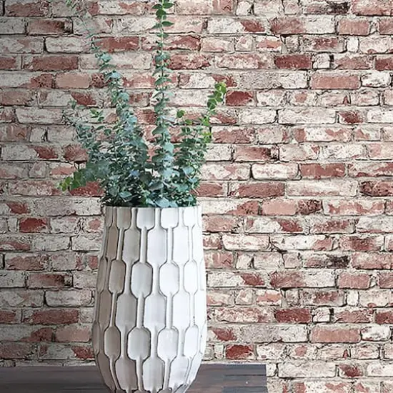 Surface Style Brickwork Peel & Stick Wallpaper Clay {4}