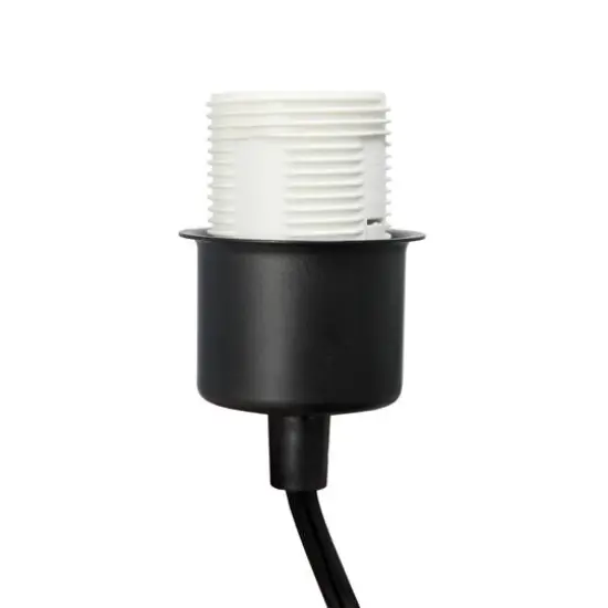 Elegant Designs™ 5ft. Black Organizer Storage Shelf and Wine Rack Floor Lamp {10}