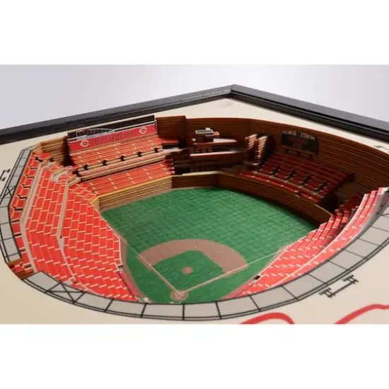 MLB 25-Layer StadiumView Wall Art Cincinnati Reds {5}