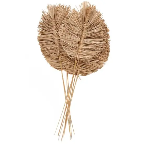 32" Brown Dried Grass Spear-Shaped Foliage with Sharp Stems {1}