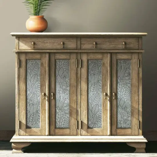 RoomMates Tropical Leaves Sketch Peel & Stick Wallpaper Gray {4}